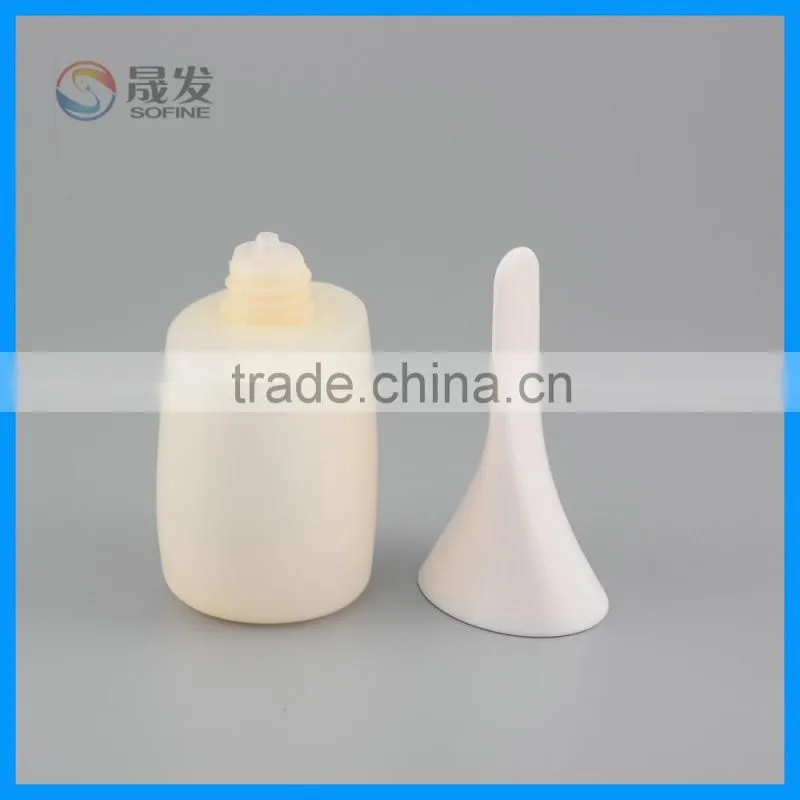 Plastic pe empty sunscreen bottle