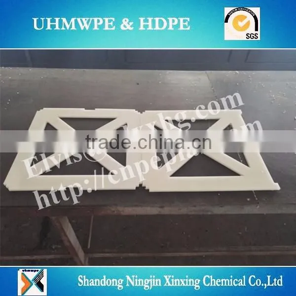 CNC Irregular Machined Parts/Plastic strips for crafts uhmwpe parts/irregular UHMWPE wear parts