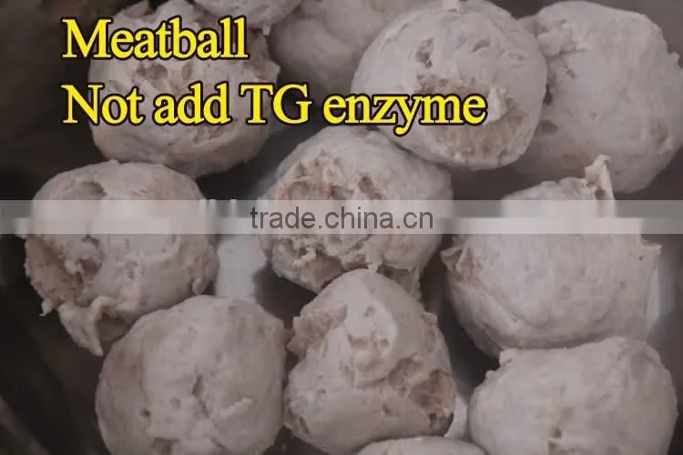 Food additive Transglutaminase for kosher ham sausage