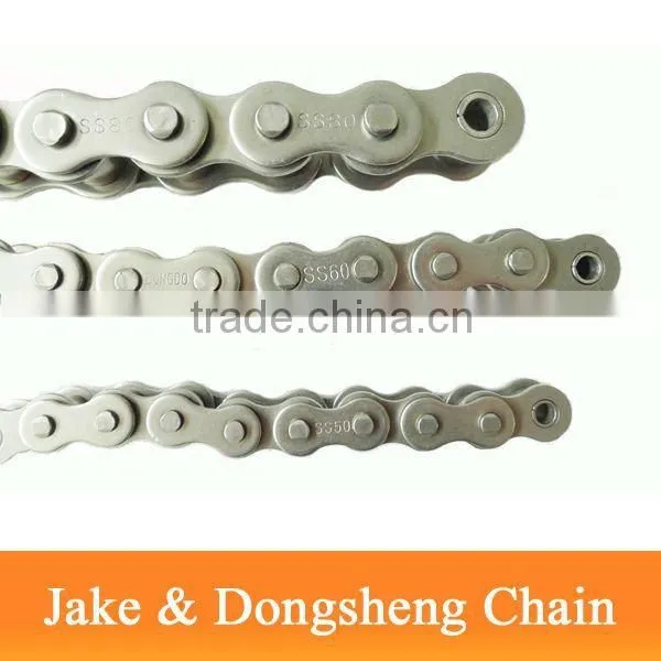 Stainless Steel Roller Chain (A Series) 80SS-1/16ASS-1