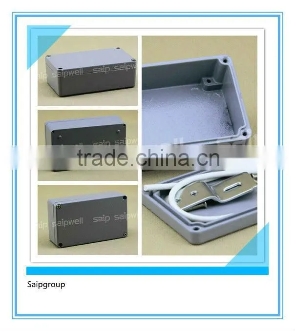 2013 good designed aluminum waterproof box IP66