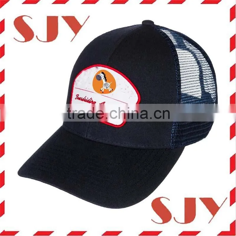 Classic style 6 panel mesh back leisure wholesale coolie hat