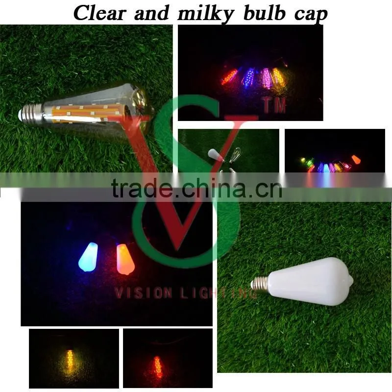 6W ST64 e27 220v vintage edison led lighting bulb