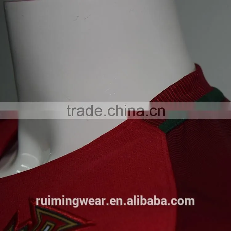2016 European cup thailand quality football shirt maker soccer jersey, jersey grade ori,soccer wear