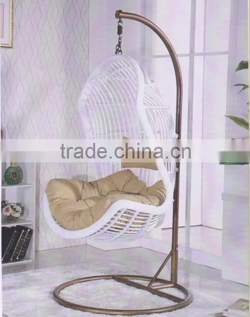 Rattan wicker patio swing chair hanging swing chair