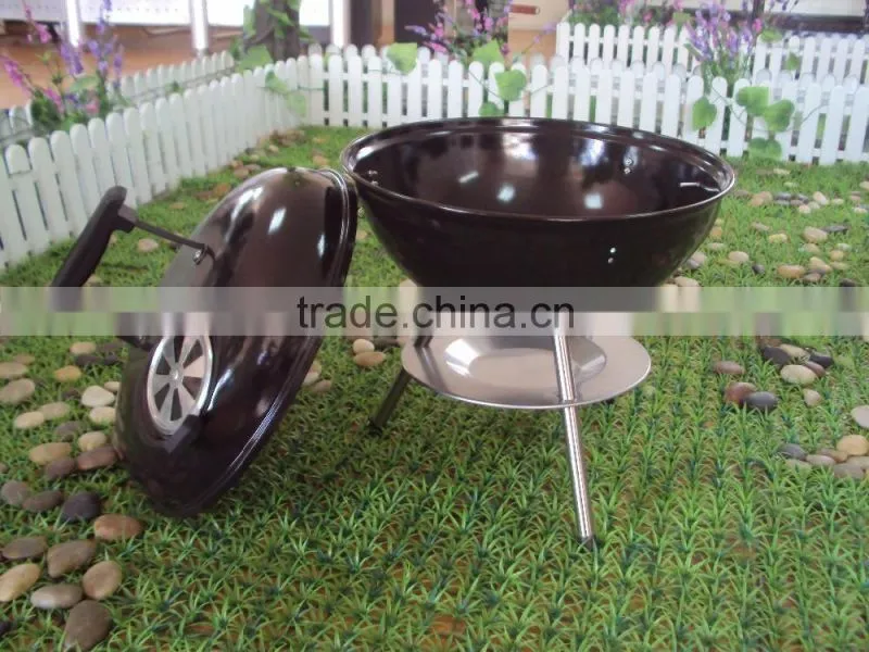 Portable Charcoal BBQ Grill,Mini BBQ Grill with Charcoal