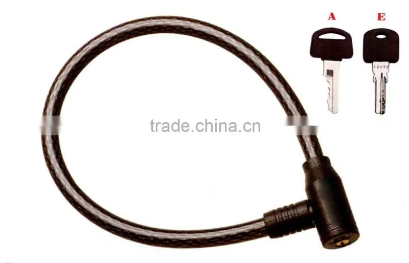 wholesale fashion bicycle lock bike cable lock bicycle lock set