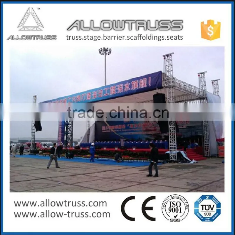 Outdoor square truss used roof truss