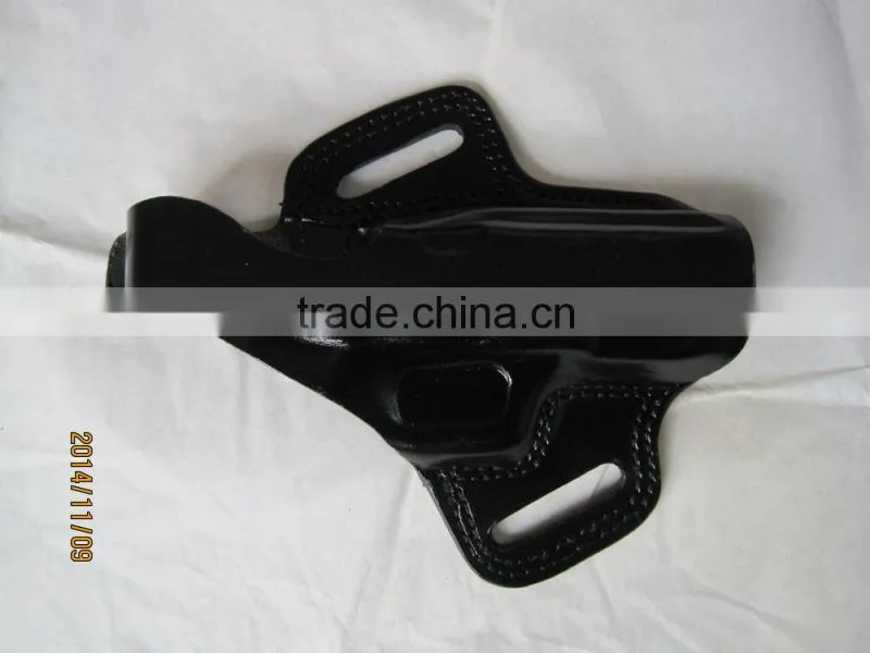 Leather gun holster gun protetive cover