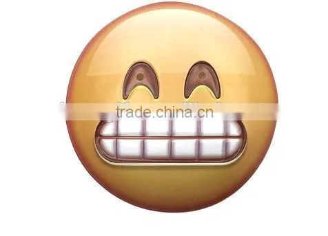 Factory offer grin Emoji Mask with 3D expression