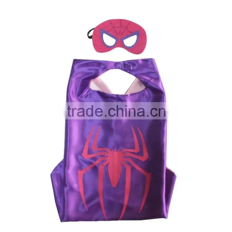 Manufacturers supply children's Cartoon Heroes cloak wholesale new Halloween custom double Superman Cape Cloak