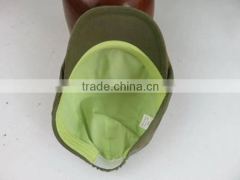 Solid Color Classic Style Duck Bill cotton unisex ivy Cap