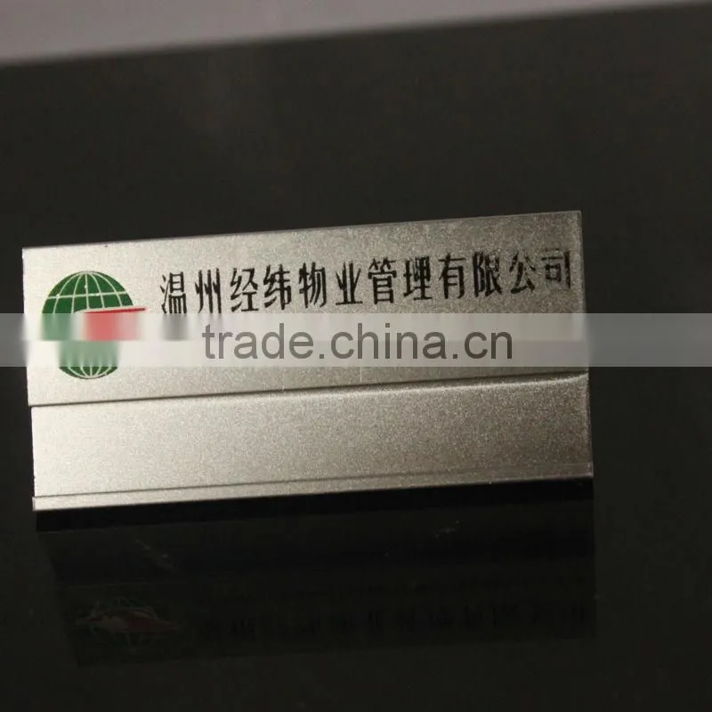 Aluminum alloy nametag/name badge/name plate