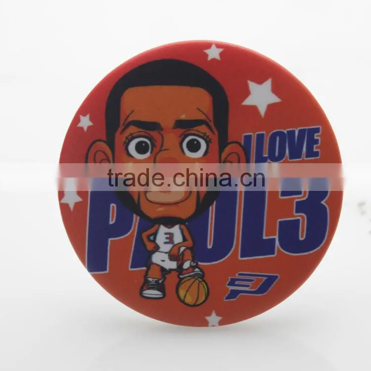 Cheap Round Advertising Tin Button Badge Pin