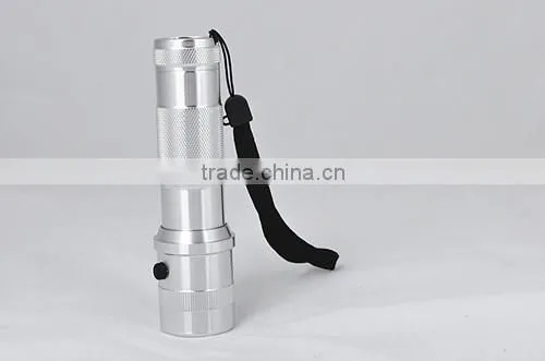 aluminum body best price factory direct sale color changing 10 color 3W rgb led torchs
