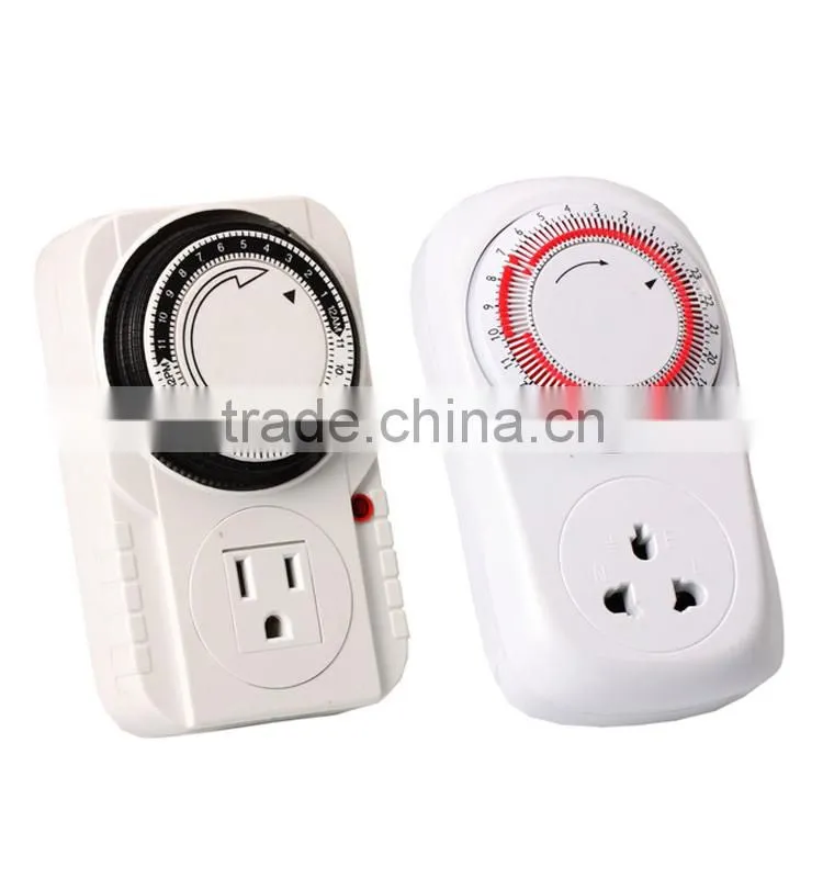 Hydroponic 24 Hours Mini Mechanical Timer Switch