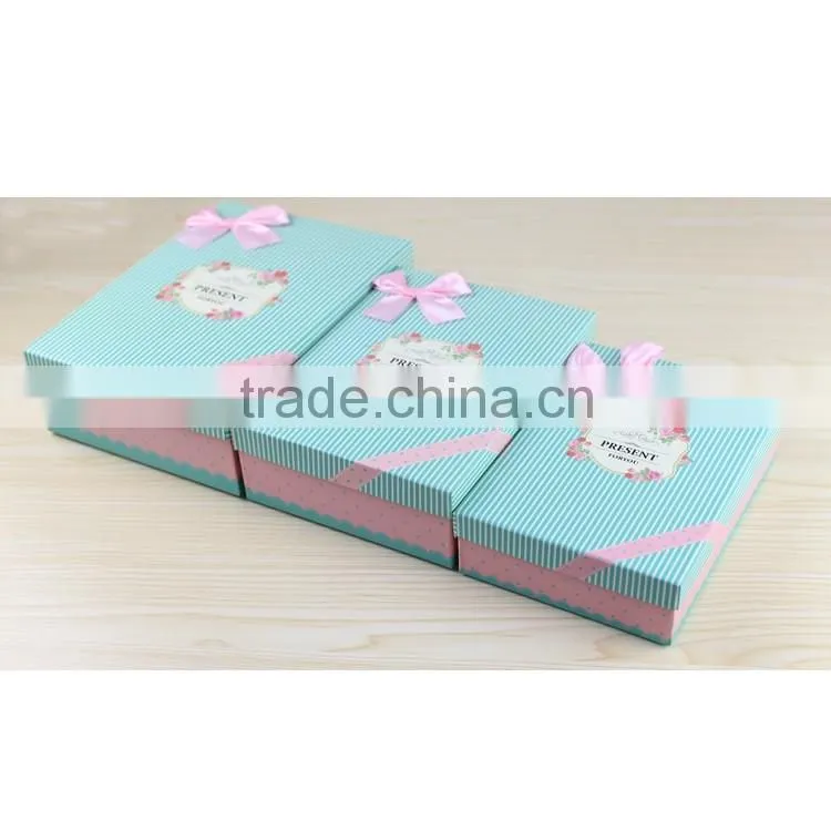 Best cardboard paper gift pacakging box with best price
