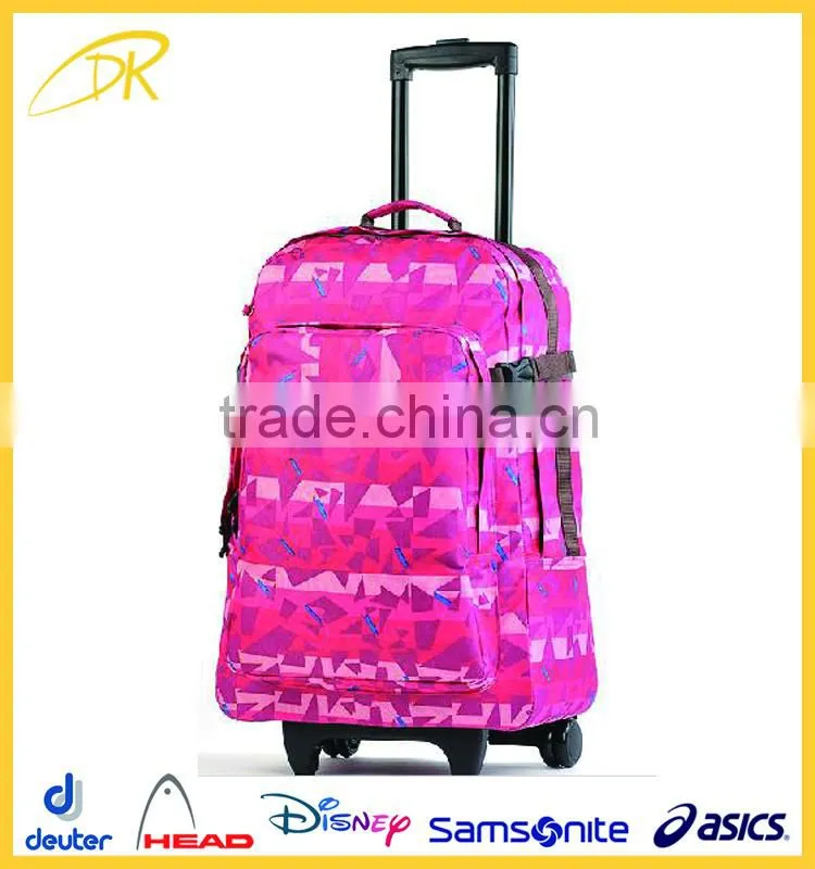 New products men cabin size travel bag on wheels, skybags trolley bags for men