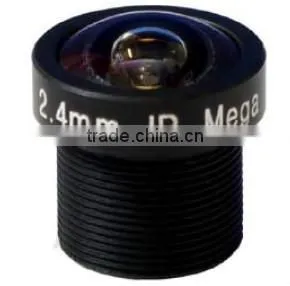 megapixel lenses m12 lens lens ir cut filter f2.0 2.4mm optic board lens