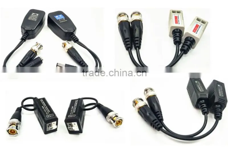 2016 xuntong 75ohm BNC male connector CATV video balun