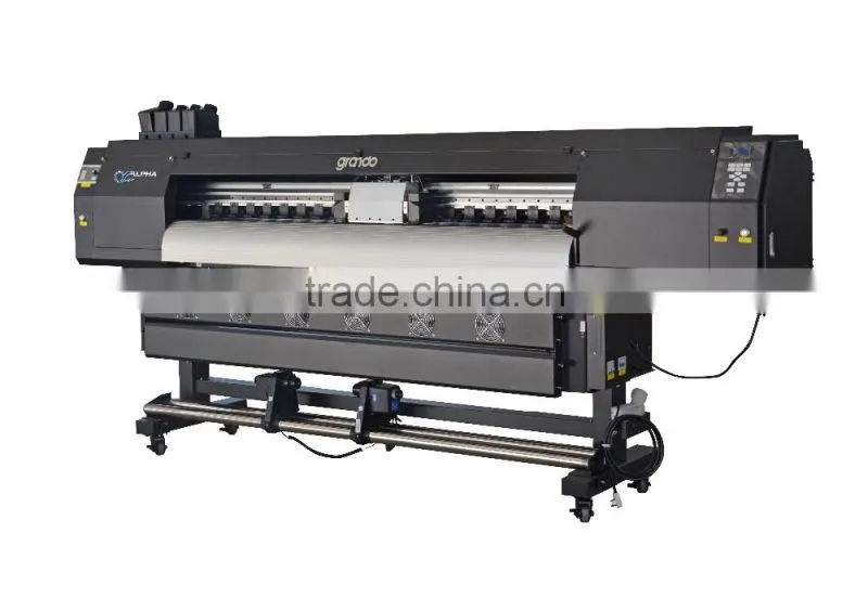 1.8m UV roll to roll Printer with Eight Ricoh Printhead