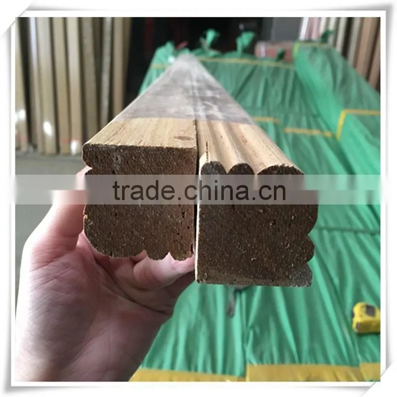low price high quality engineered carved wood moulding