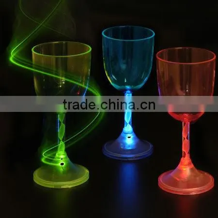 led high quality flashing cup and led light cup glasses