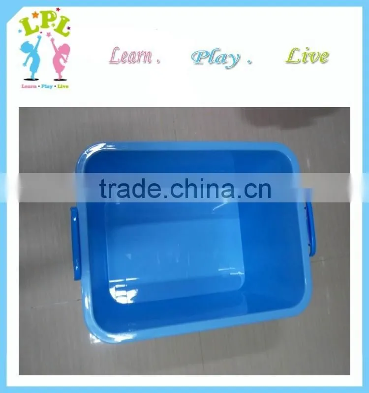 Different sizes and shapes colorful with lid high quality storage box with wheels