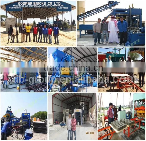 China 20 Years Old Factory Machine for Making Brick Ecological QTJ4-40
