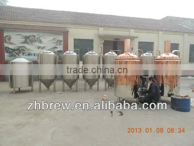 complete beer equipment/brewery system with CE certification