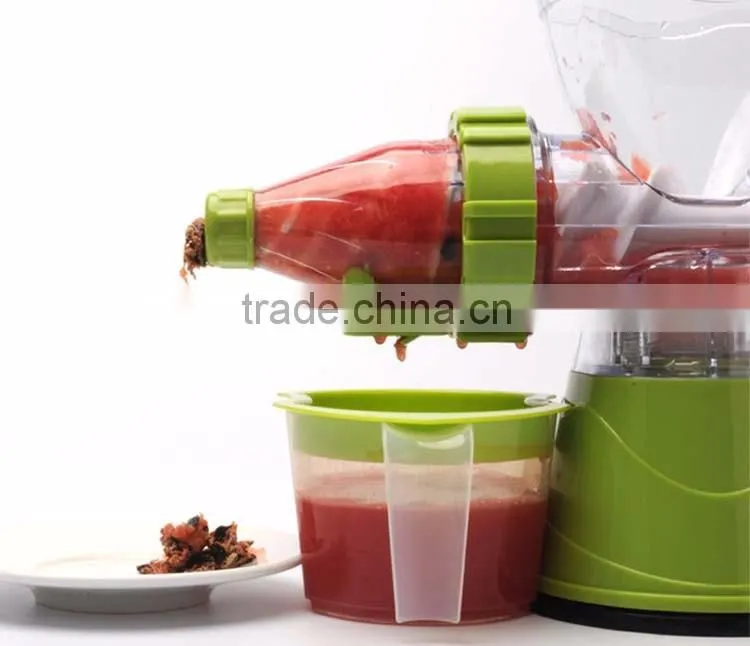New Design Plastic Manual Citrus Slow Juicer Hand Blender Juice Manual Fruit Juicer