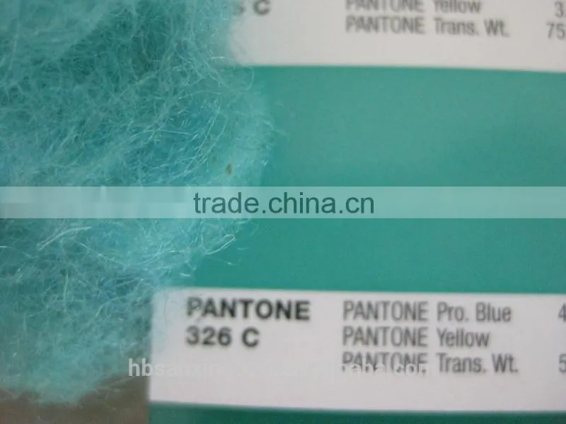 NEW!!! dyed sheep wool 22.5mic & 40-50mm, all colors on the PANTONE CARD