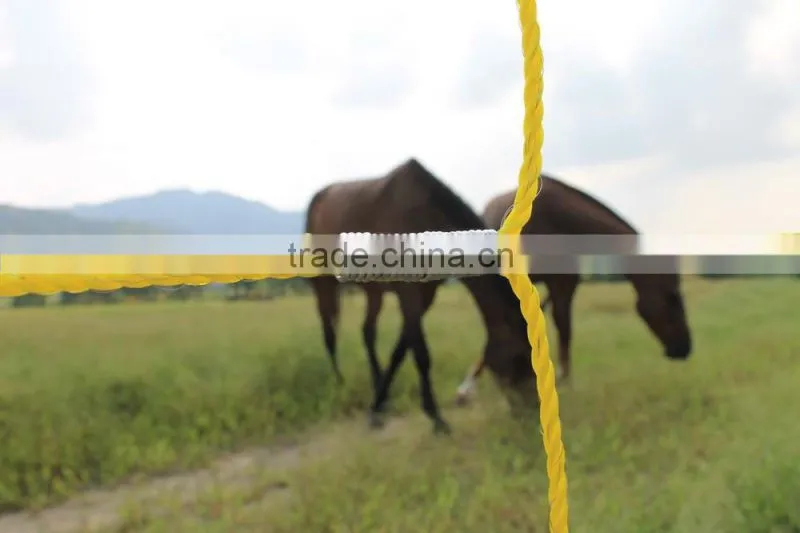 electric fencing wire rope tape , polywire polyrope polytape twisted steel stainless steel wire
