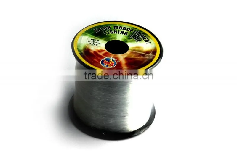 2016 Wholesale good quality nylon monofilament fishing line 0.35mm