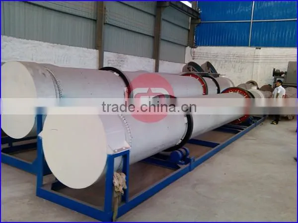 2015 new design rotary dryer for powder and pellet drying
