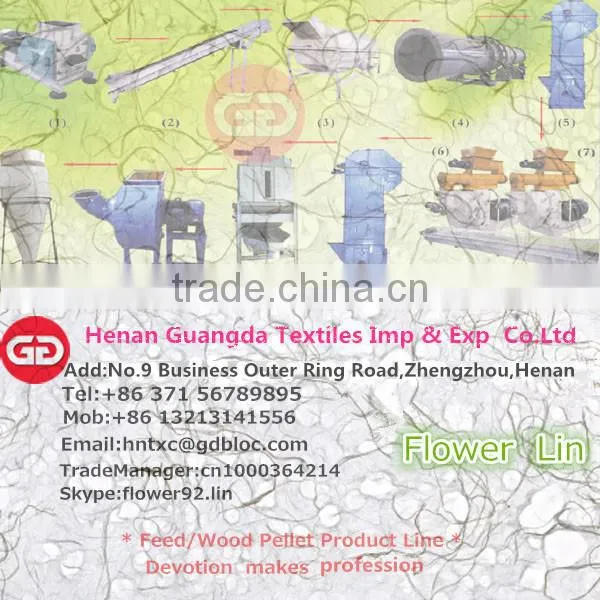 Forestry equipment sawdust pellet processing machine