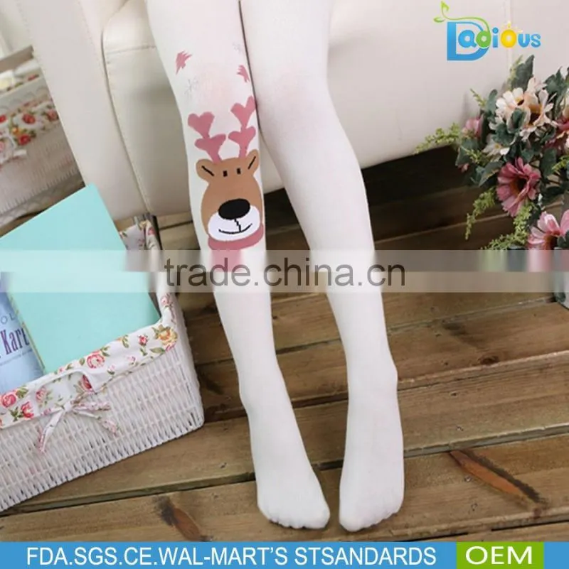 Wholesale children girls seamless stockings pantyhose New ruffle girl leggings