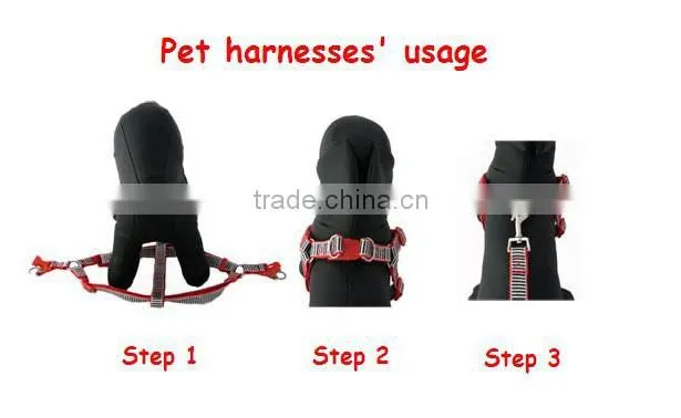 Best quality pet products dog harness with pearl pendant