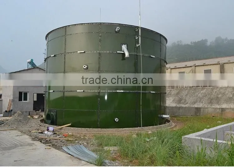 most cost-effective 5000 tons grain storage silos made from glass fused to steel