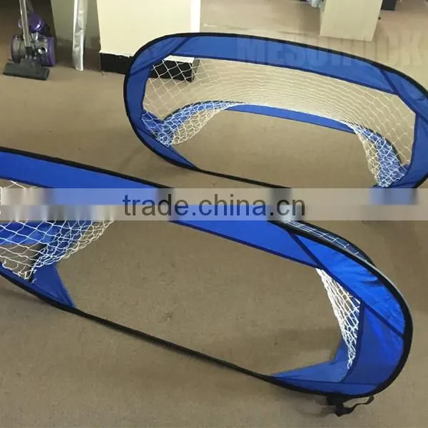Set of 2 Portable Sport Soccer Goal Folding Soccer Net Pop Up Soccer Goal
