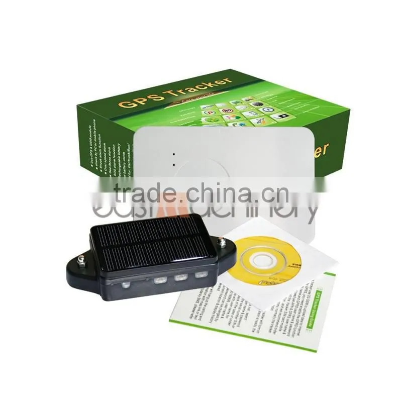 Hot Sale Solar Powered Mini GPS Tracker Big Battery Solar Powered 3G GPS Tracker
