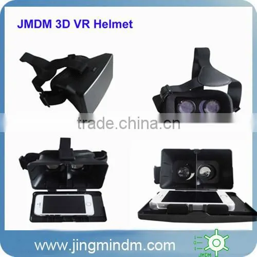 Watch 3D Movie in Home by 3D VR Helmet
