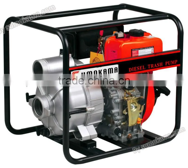 Water Pump with Diesel engine KM178F 6HP