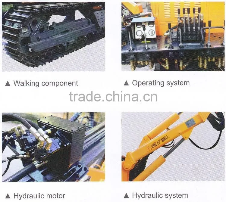 KG930A high pressure diesel engine crawler mounted pneumatic surface DTH drilling rig