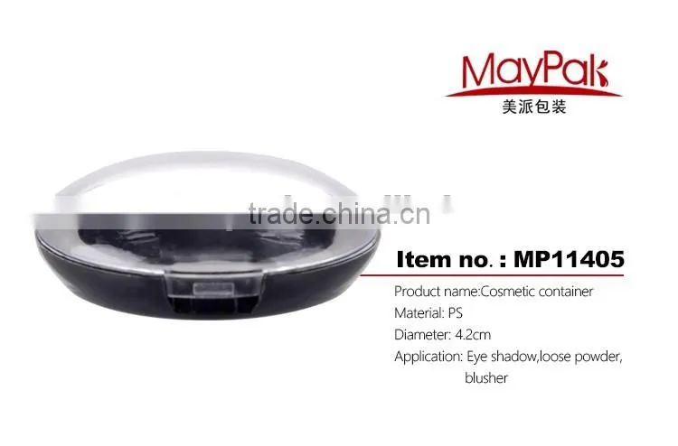 Wholesale plastic cosmetic containers for eye shadow