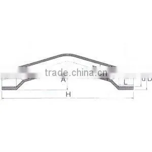 UVPC Step Over Bend DIN PN16