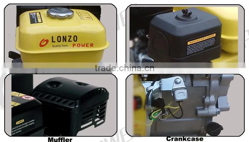 LZ168F CHONGQING 4-Stroke Air Cooled 168F-1 6.5HP Gasoline Engine