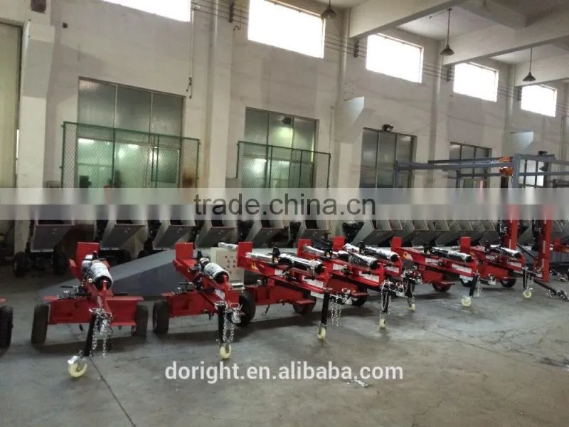 15HP popular petrol power forestry log splitter for sale