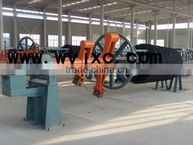 vertical wire drawing machine