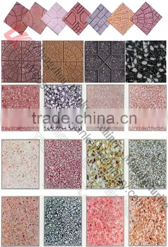 Cement Terrazzo Tiles Machine/In-Door Cement Terrazzo Tile Machine In Ethiopia/Concrete Terrazzo Tile Making Machine